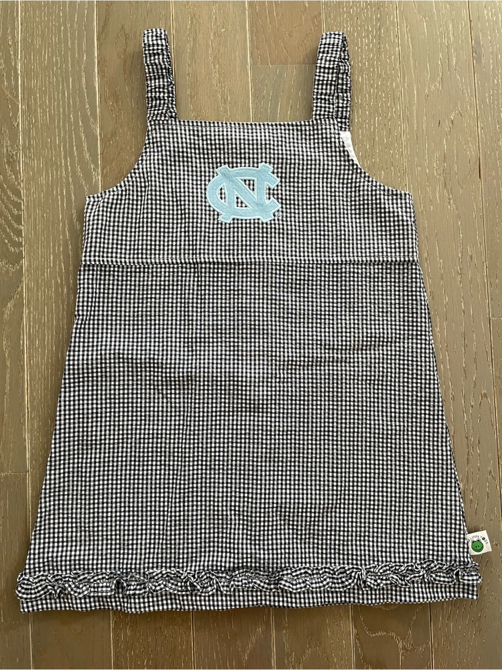 Sara Lynn Togs | UNC Tar Heels Gingham Dress | Girls Size 5